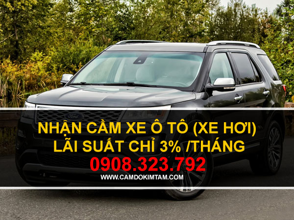 Cầm xe ô tô tại Đồng Nai lãi suất thấp, định giá cao cho vay lên đến 90% giá trị xe