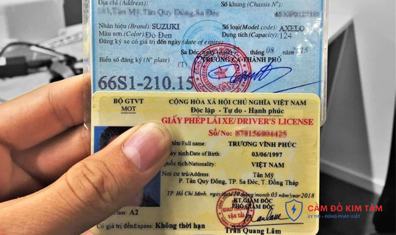 Các loại giấy tờ cần chuẩn bị khi cầm xe hơi cho người sử dụng Các loại giấy tờ cần chuẩn bị khi cầm xe hơi cho người sử dụng