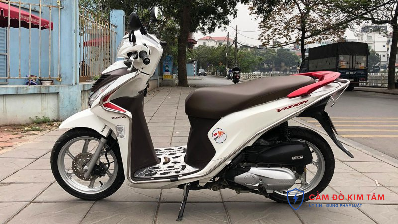 Định giá xe Vision hiện nay là bao nhiêu tiền